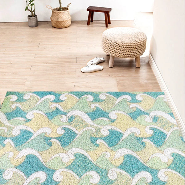 Home Doormat Carpet Hallway Living Room Bedroom Bathroom Corridor Entrance Doormat Can Be Cut Non-slip Dust Proof Pvc Mat Carpet