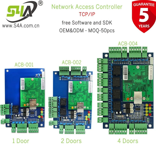 S4A Four Door Network Access Control Panel Board