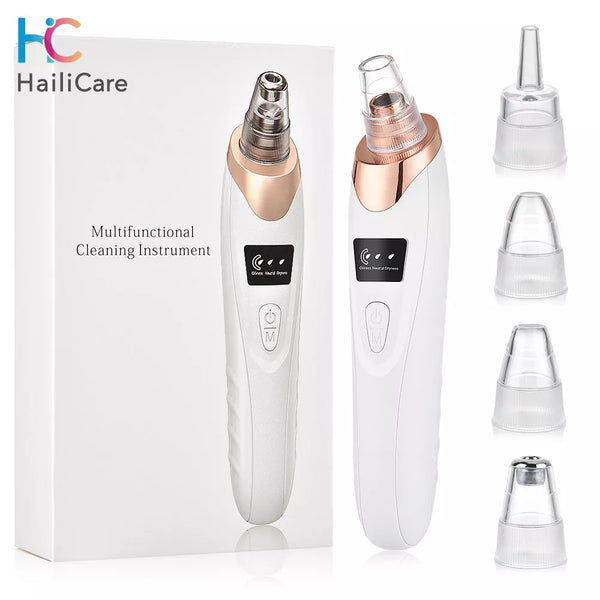 Electric Blackhead Remover Vacuum Acne Cleaner Black Spots Removal Facial Deep Cleansing Pore Cleaner Machine Skin Care Tools