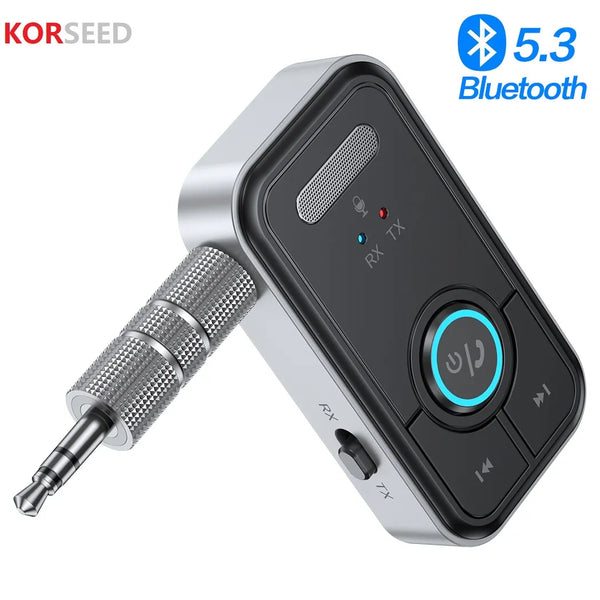 Car AUX to Bluetooth 5.3 Audio Adapter