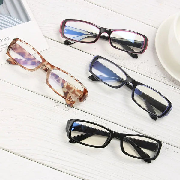 Fashion HD Anti-UV Blue-ray Glasses Women Men Radiation Protection Computer Goggles Anti-fatigue PC Frame Eyeglasses Flat Mirror