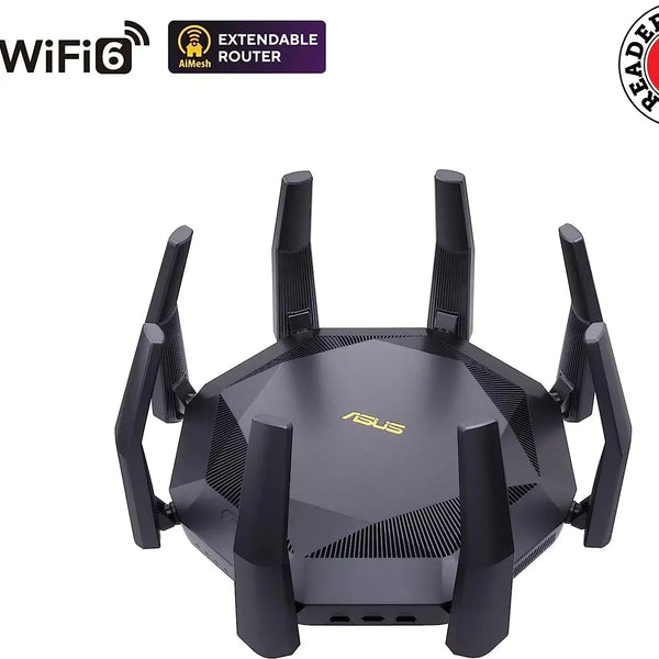 ASUS RT-AX89X Dual Band 12 Stream WiFi 6 Scalable Game Router