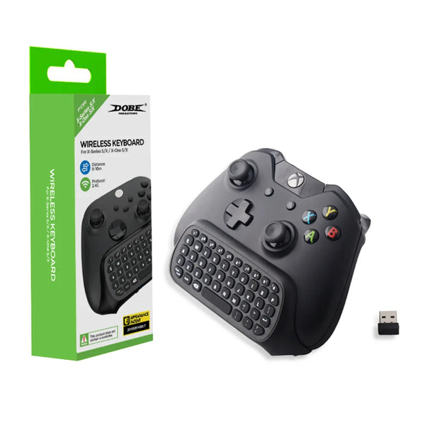 Wireless Keyboard ChatPad for Xbox One QuickType Keyboard with USB Receiver For XboxSeries S/X Game Controller Gamepad