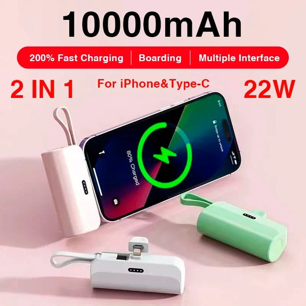 10000mAh Capsule Power Bank