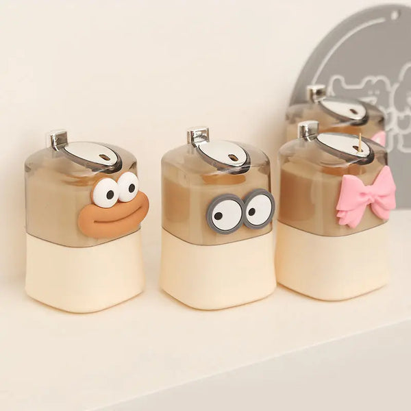 Cute Creative Toothpick Storage Box Automatic Pop-Up Toothpick Box Home Living Room Dining Room Push-Type Cute Toothpick Holder